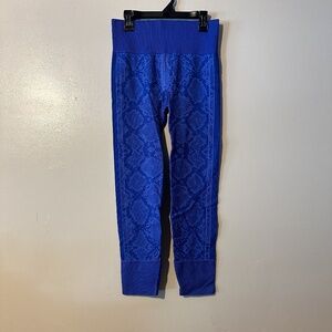 Lululemon Ebb to Street Snakeskin Leggings